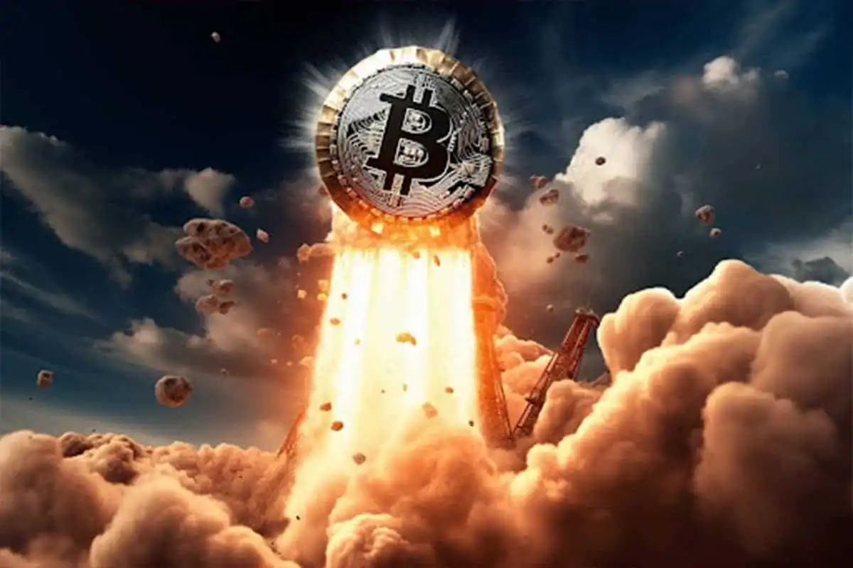 Bitcoin Price Soars to $64,000, Achieving Record High in February