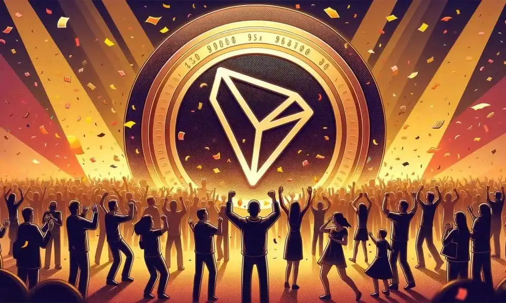 Tron's Address Count Hits 95 Million, New Adoption Rate Climbs 21% YTD