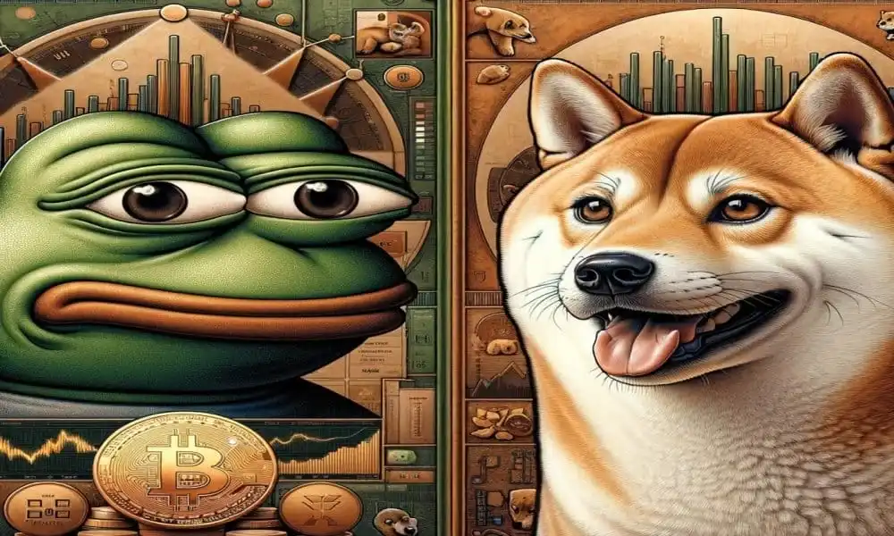 Pepe and Floki Inu Surge in Social Dominance and Trading Volume
