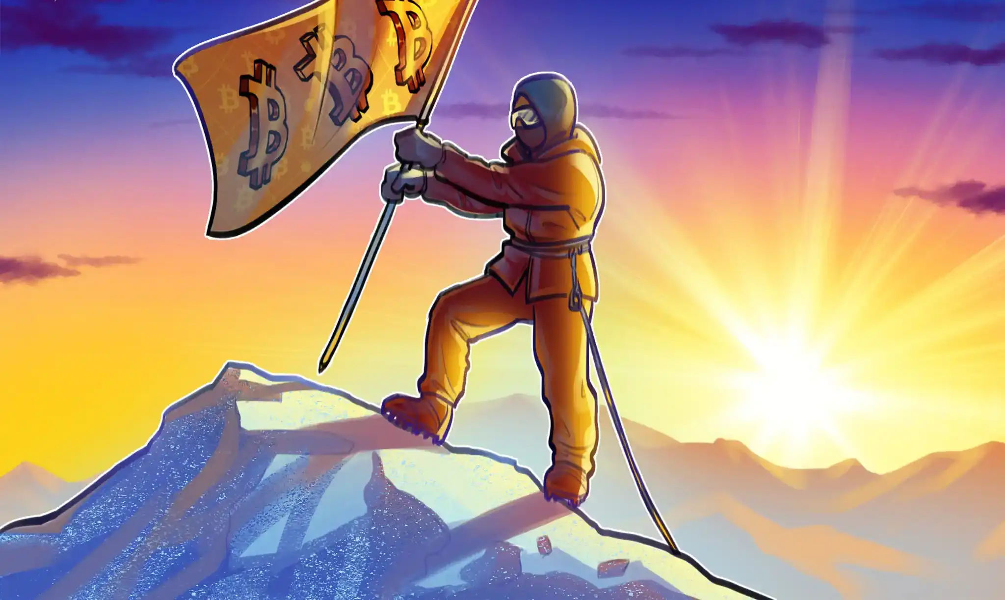 Crypto User Plans to Hoist Bitcoin Flag at Everest Summit for Financial Literacy